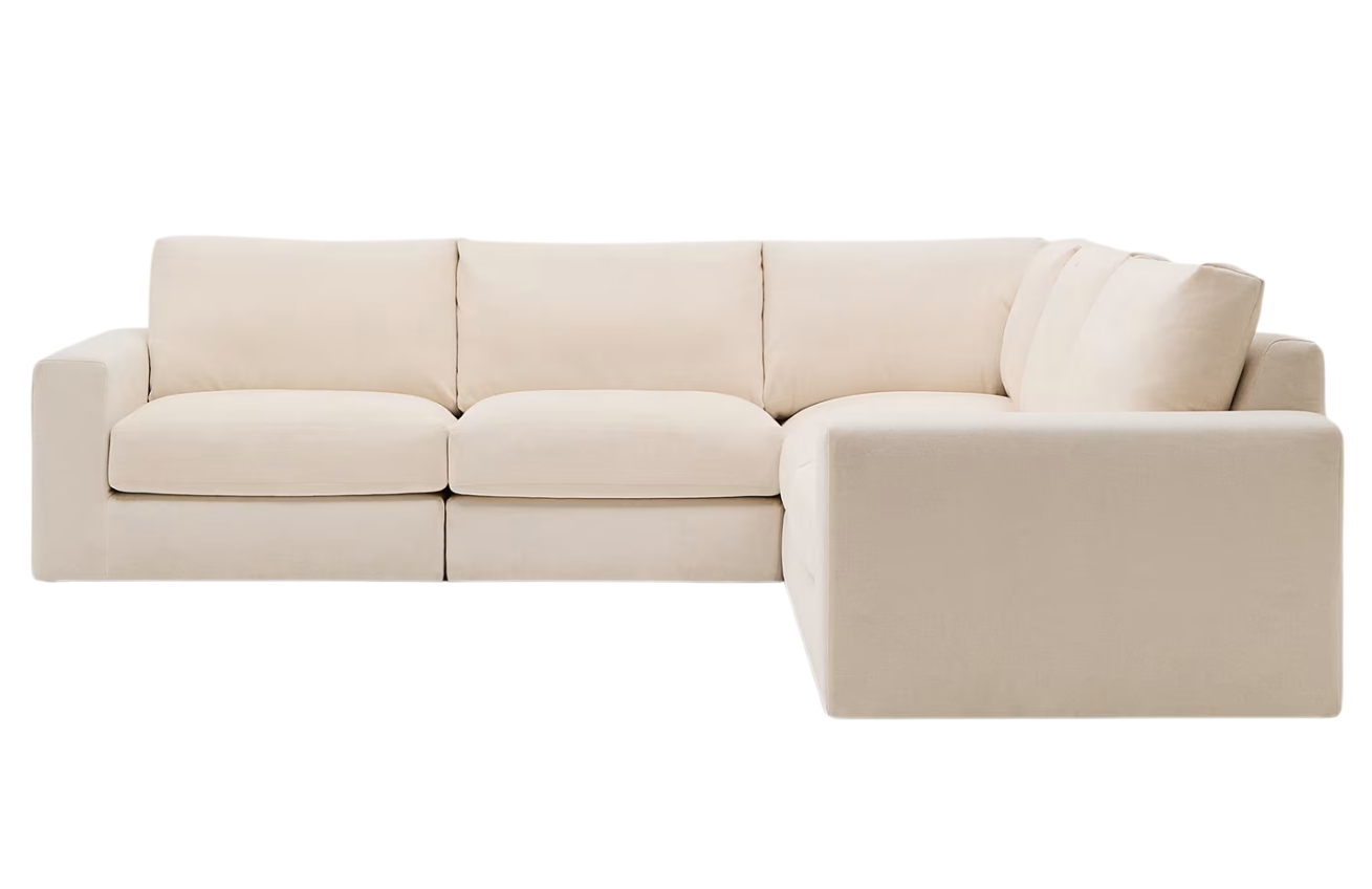 Kave Home Béžová modulární rohová pohovka Alea 310 x 310 cm Kave Home