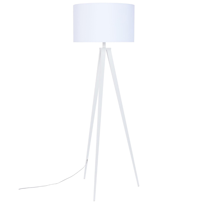 Bílá stojací lampa ZUIVER TRIPOD 157 cm Zuiver