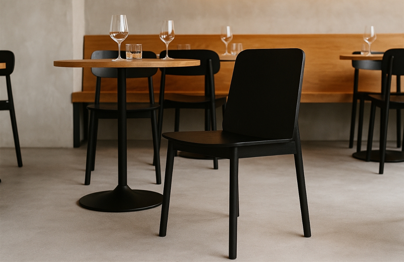 Paged Dubová jídelní židle Prop Paged