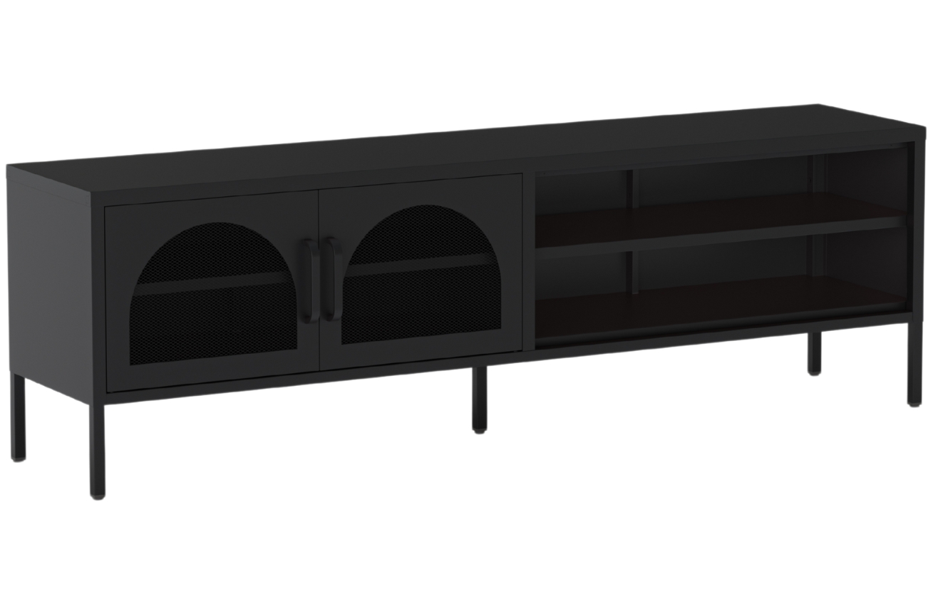 Marckeric Kovový TV stolek Diora 160 x 35 cm Marckeric