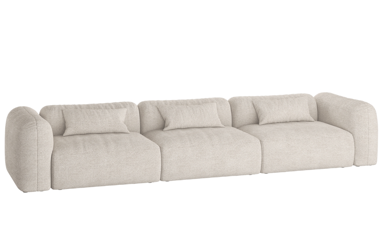 noo.ma Bouclé pohovka Yaro 362 cm noo.ma