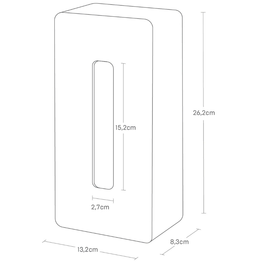 YAMAZAKI Plastový box na ubrousky Film Hook YAMAZAKI