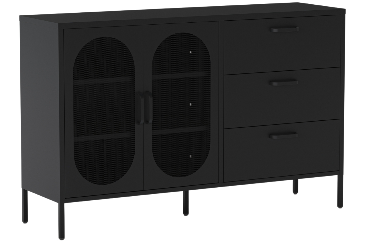 Marckeric Kovová komoda Diora 140 x 40 cm Marckeric