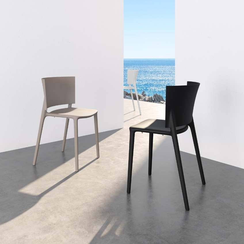 VONDOM Plastová zahradní židle AFRICA VONDOM