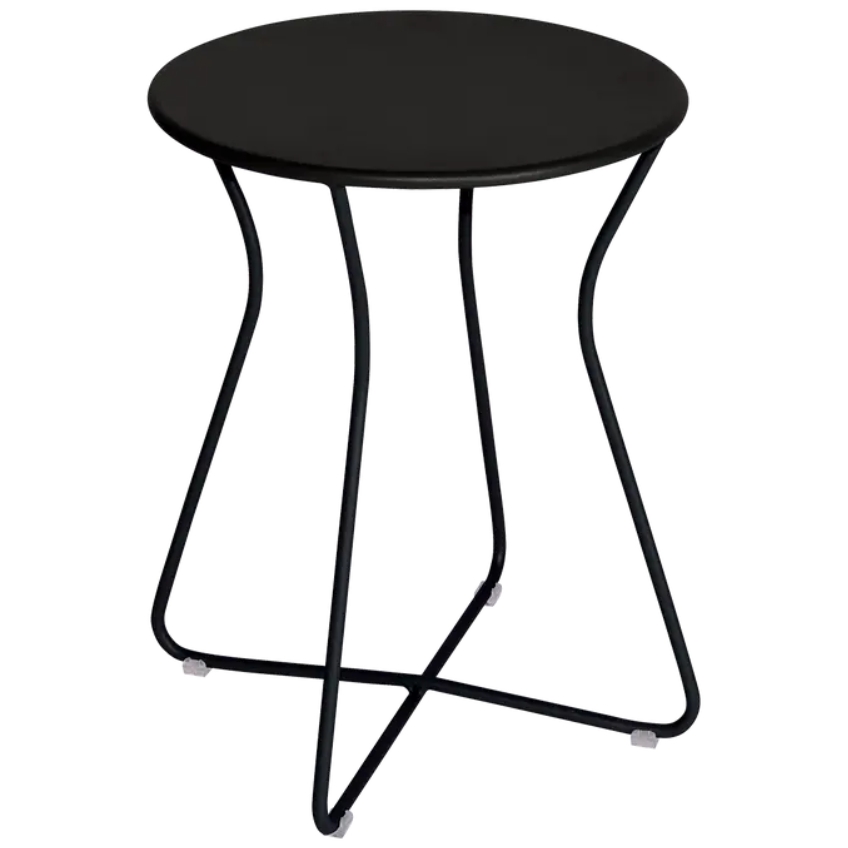 Černá kovová zahradní stolička Fermob Cocotte 34 cm Fermob
