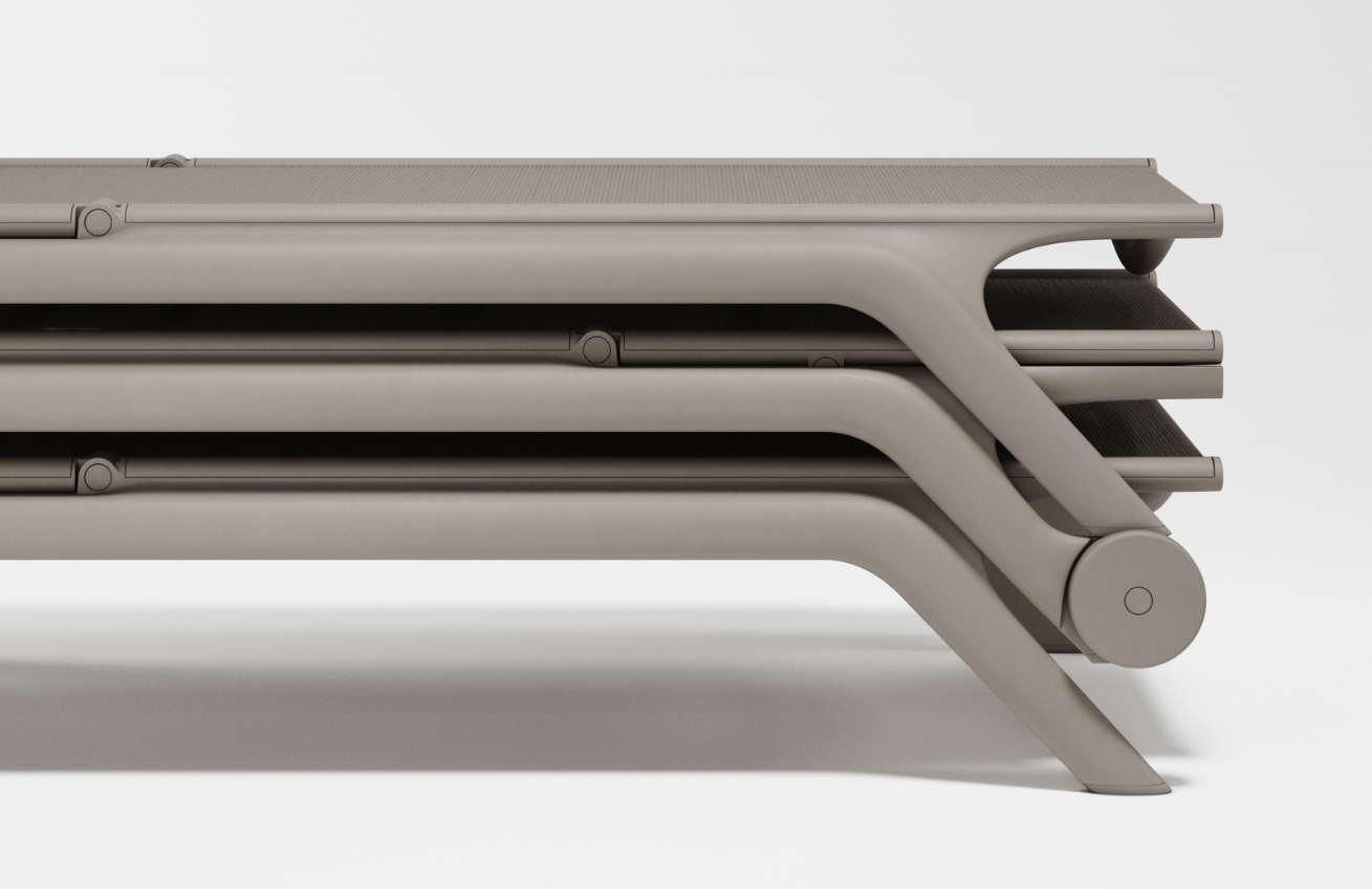 VONDOM Plastové zahradní lehátko AFRICA VONDOM