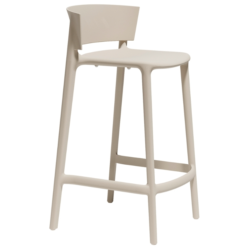 VONDOM Plastová barová židle AFRICA 66 cm VONDOM