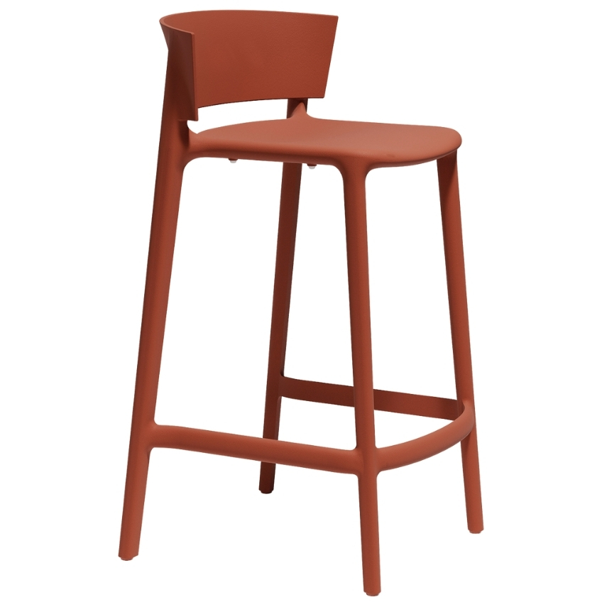 VONDOM Plastová barová židle AFRICA 66 cm VONDOM