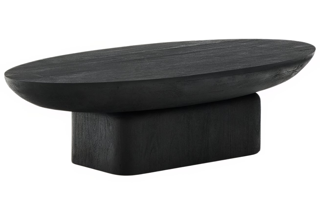 Kave Home Dřevěný konferenční stolek Ovak 140 x 70 cm Kave Home