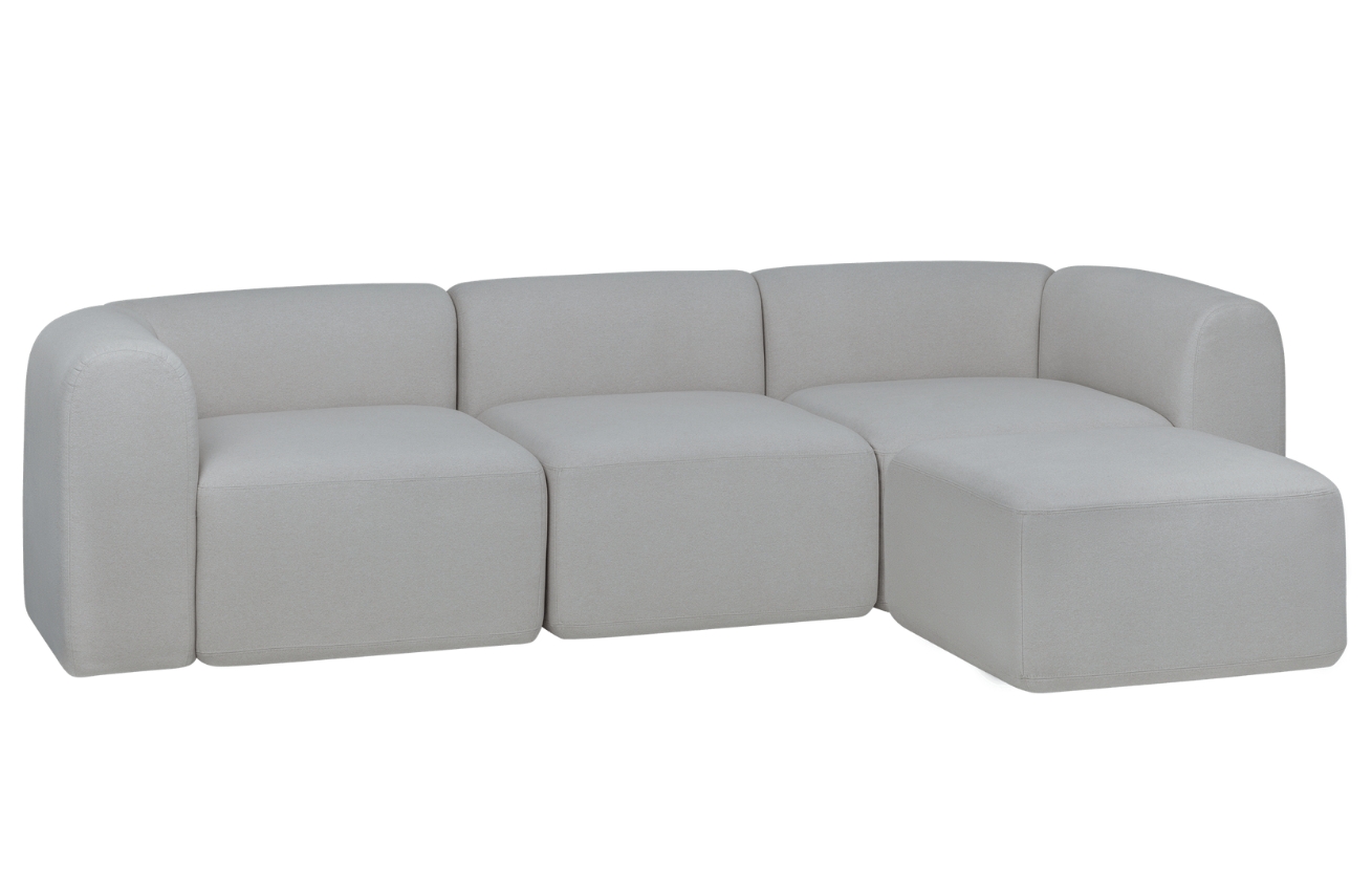 noo.ma Rohová pohovka Flom 262 cm