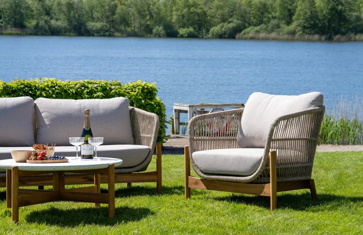 Nordic Living Zahradní pohovka Terracina 182 cm