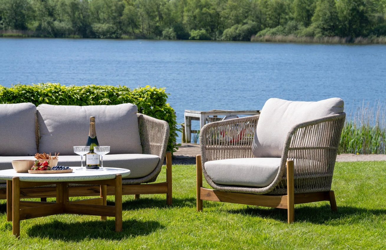 Nordic Living Zahradní stolek Terracina 84