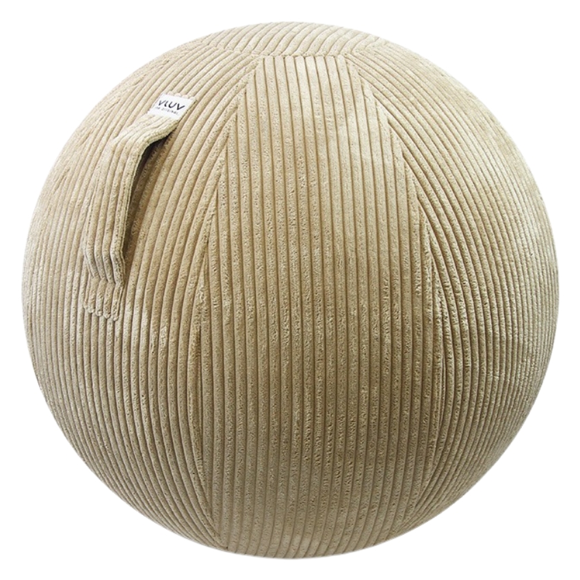 Vluv Manšestrový sedací / gymnastický míč BOL VLIP Ø 65 cm Vluv