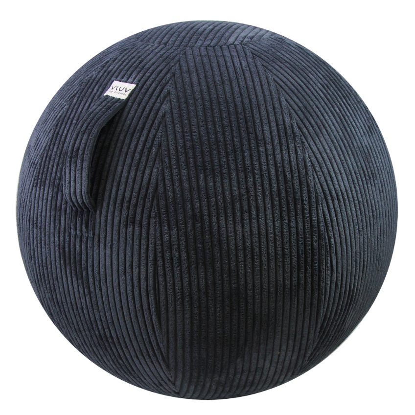 Vluv Manšestrový sedací / gymnastický míč BOL VLIP Ø 65 cm Vluv