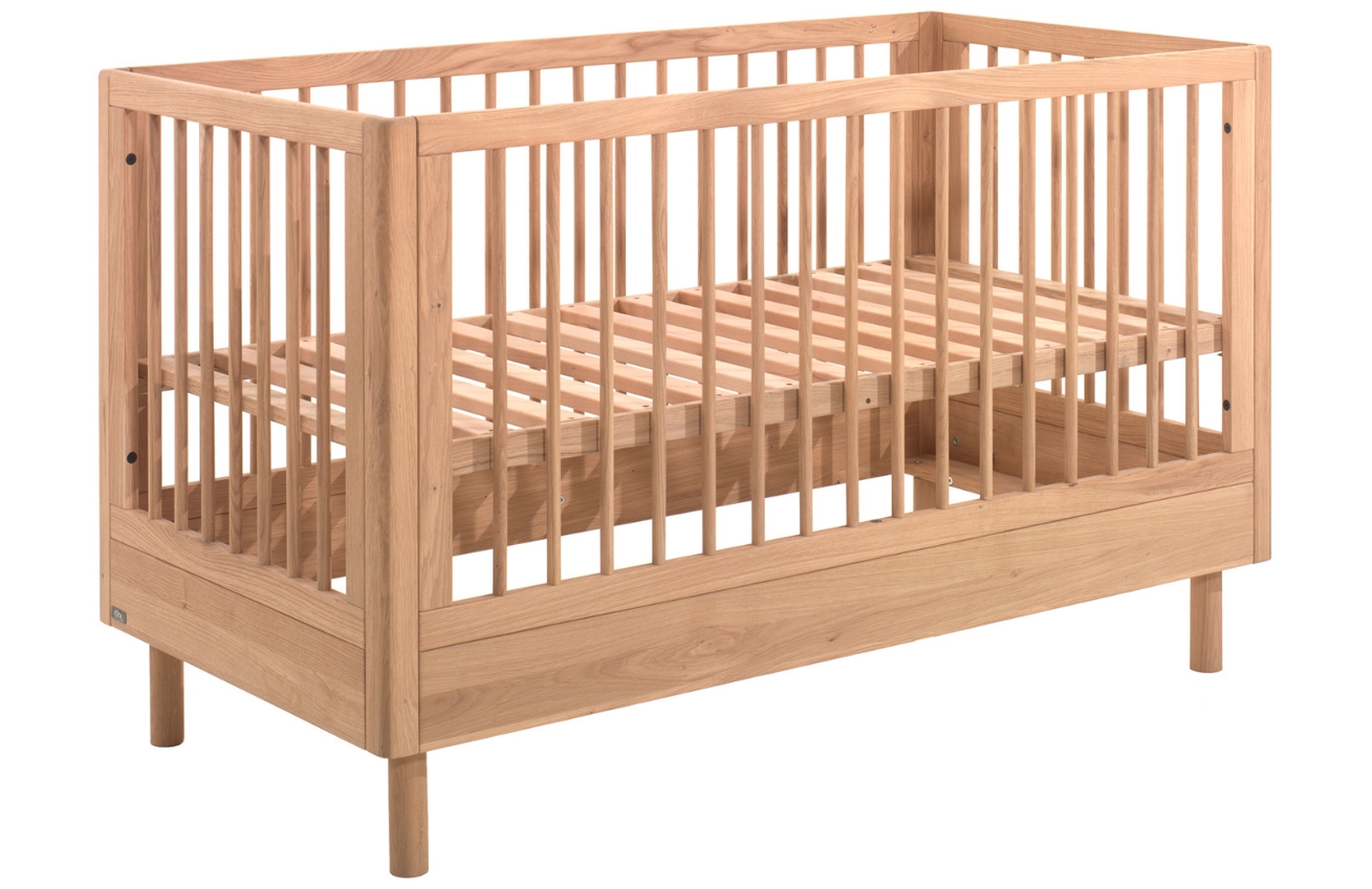 Vipack Dubová dětská postýlka Forrest 70 x 140 cm Vipack