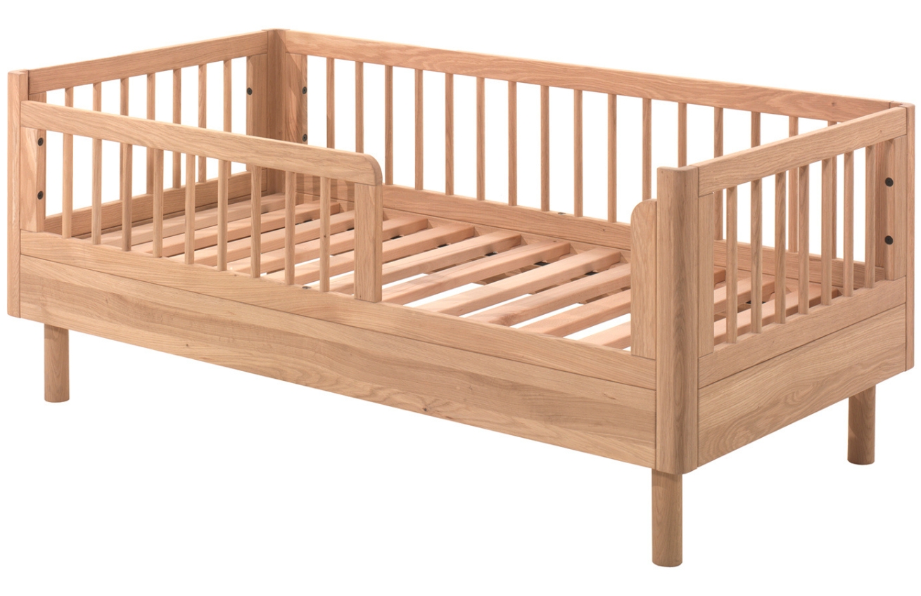 Vipack Dubová dětská postýlka Forrest 70 x 140 cm Vipack