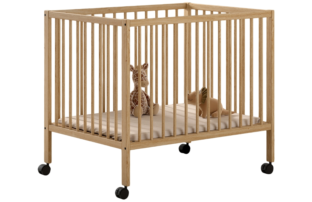 Vipack Dřevěná hrací ohrádka Dino 95 x 75 cm Vipack