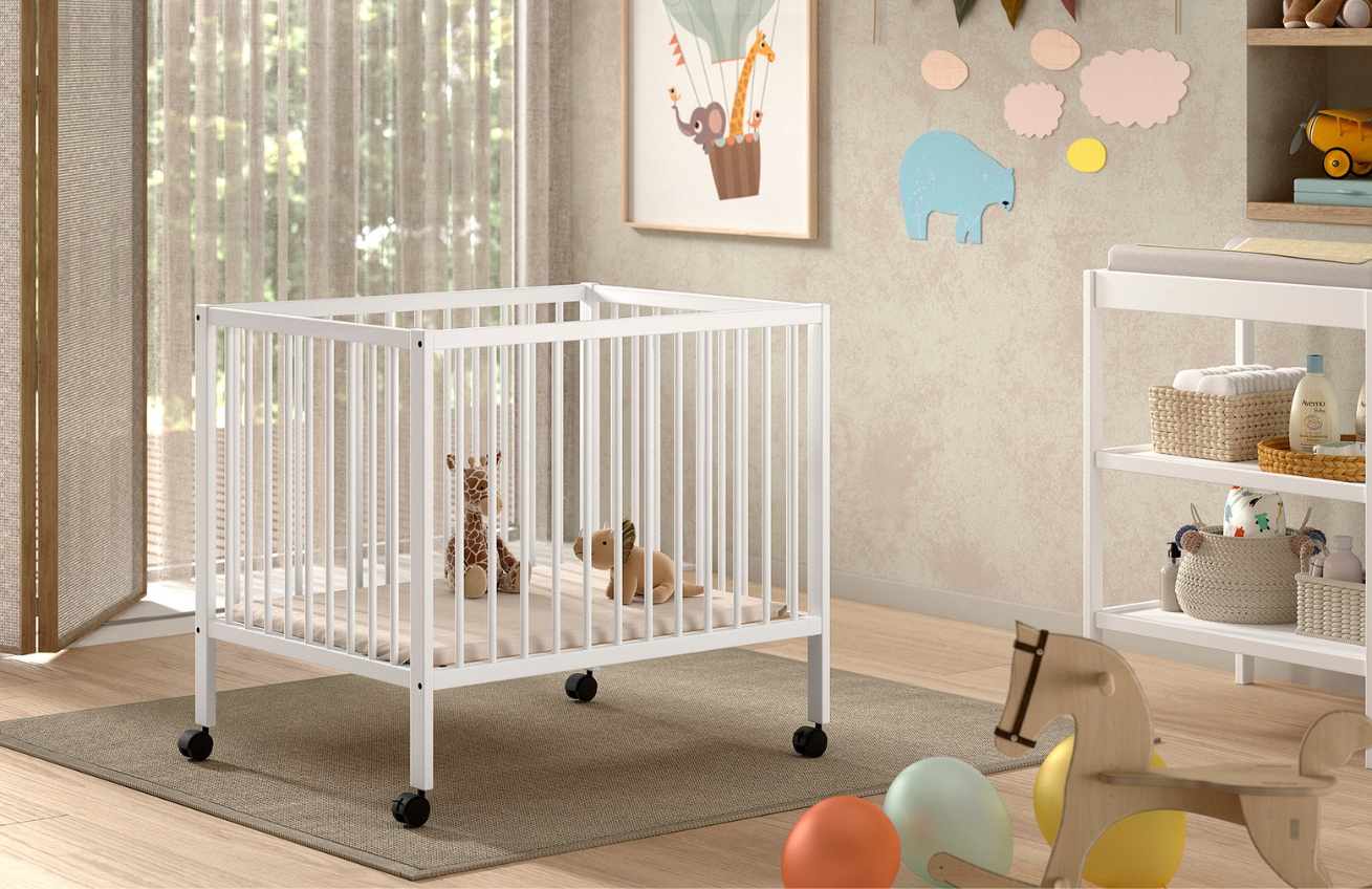 Vipack Dřevěná hrací ohrádka Dino 95 x 75 cm Vipack