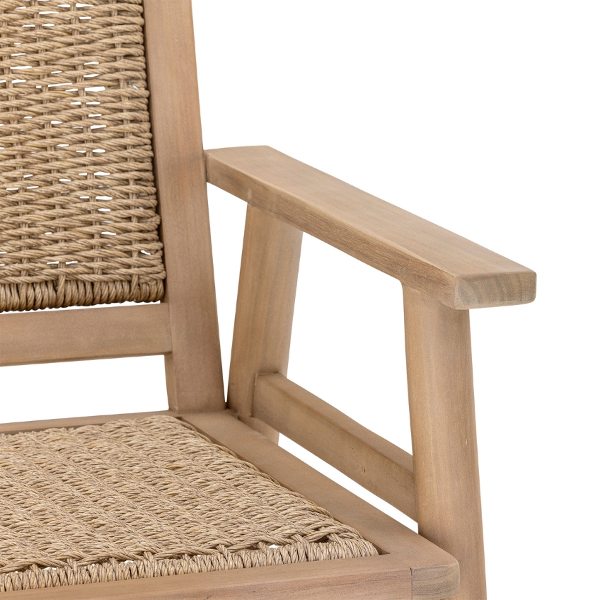 Bloomingville Dřevěná zahradní pohovka Sorrento 135 cm Bloomingville