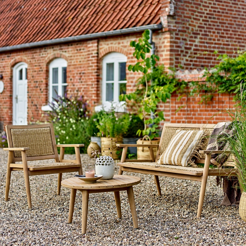 Bloomingville Dřevěný zahradní stolek Sorrento 64 cm Bloomingville