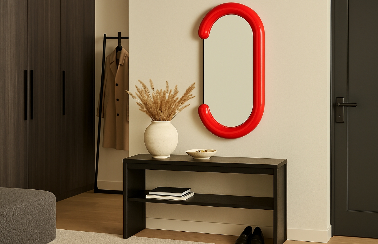 Jotex Nástěnné zrcadlo FRED 95 x 50 cm Jotex