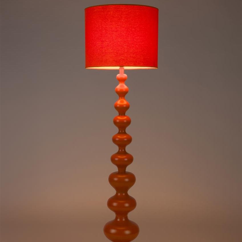Bold Monkey Kovová stojací lampa When Orange is King 150 cm Bold Monkey