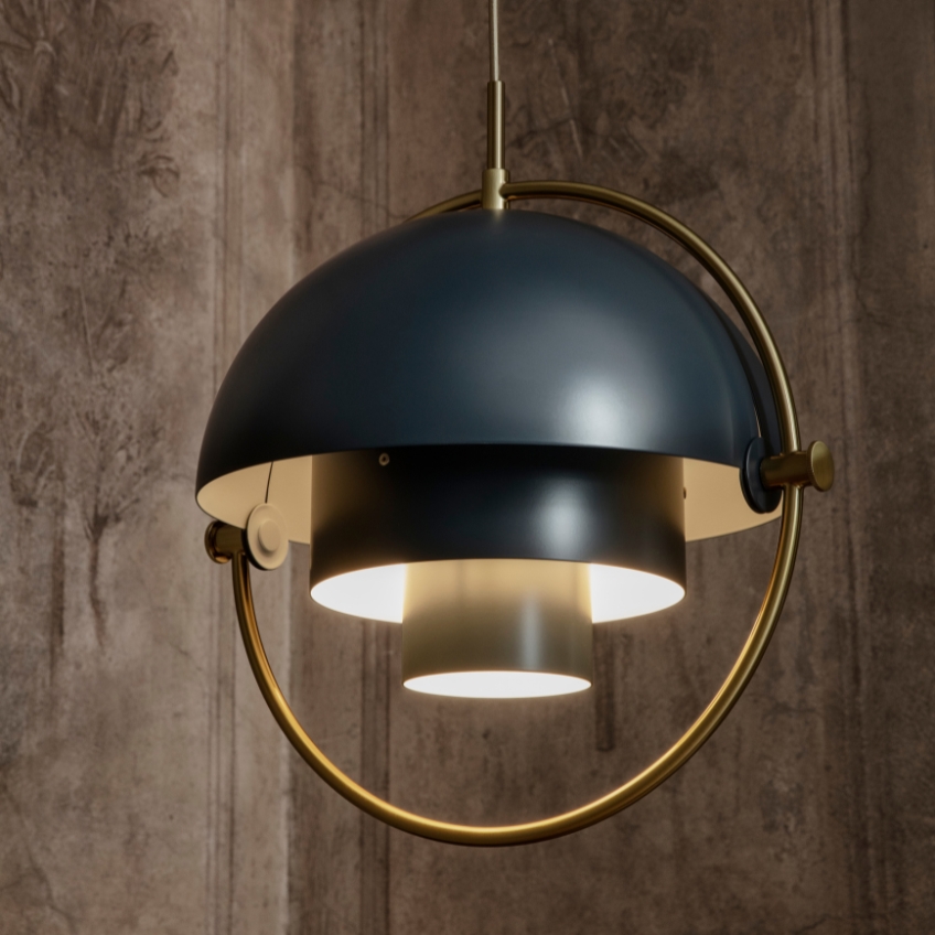 GUBI Kovové závěsné světlo Multi-Lite 22 cm GUBI