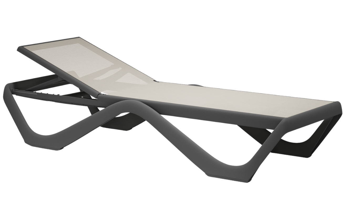 VONDOM Plastové zahradní lehátko LOVE VONDOM
