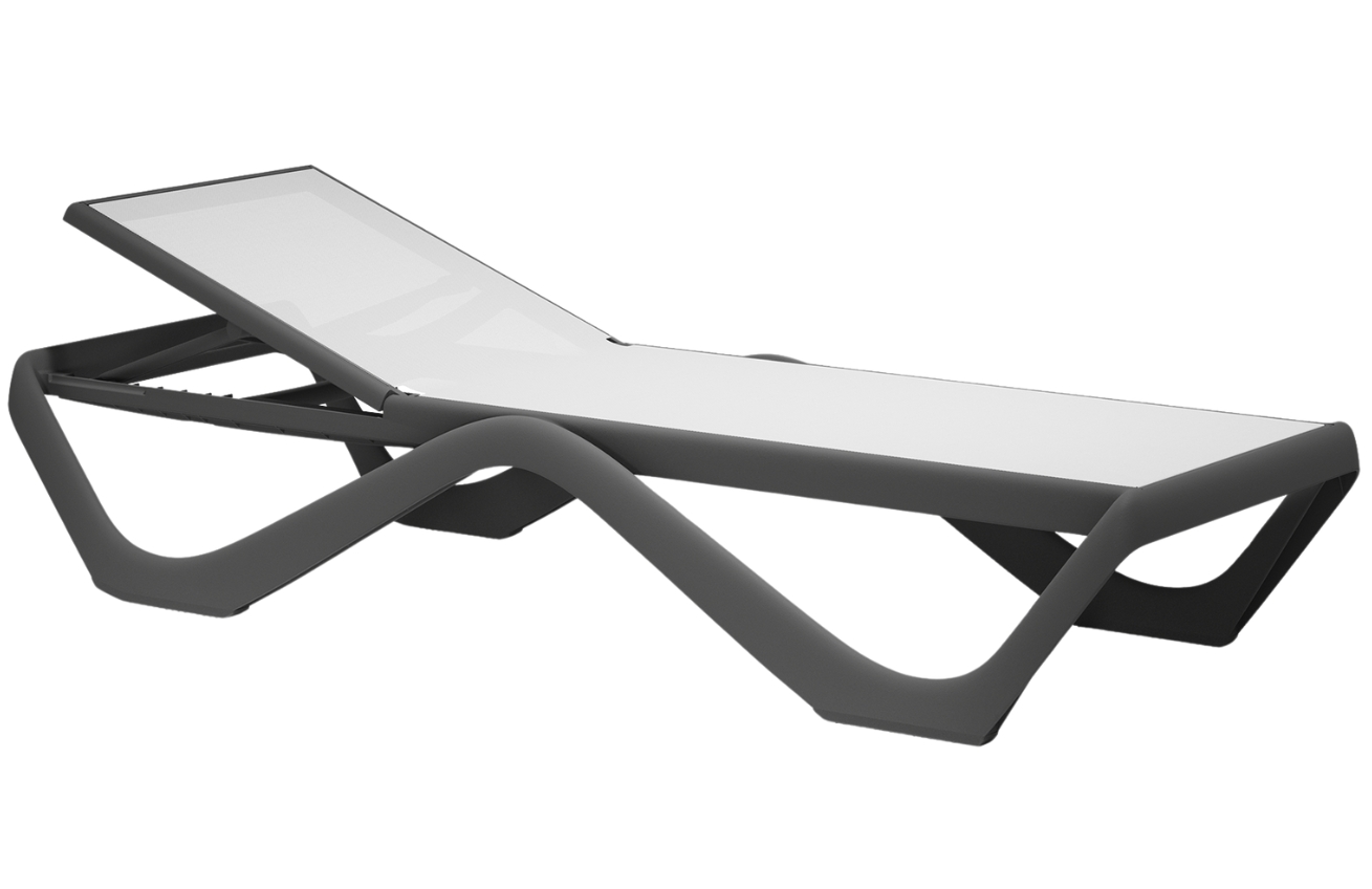 VONDOM Plastové zahradní lehátko LOVE VONDOM