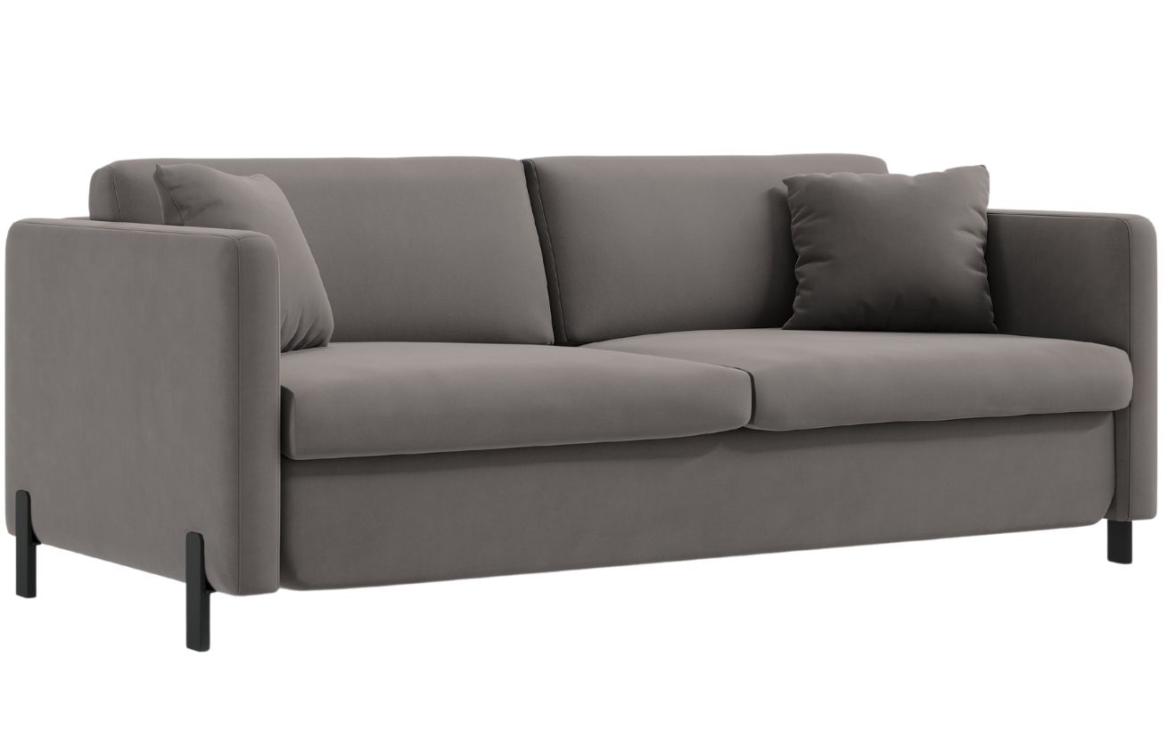 Micadoni Sametová rozkládací pohovka Gloria 202 cm Micadoni