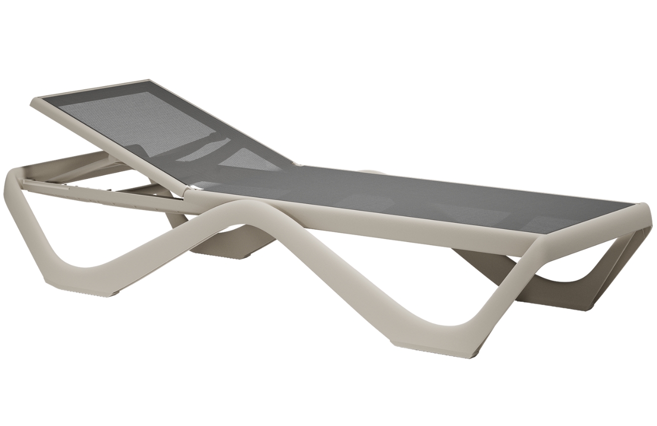 VONDOM Plastové zahradní lehátko LOVE VONDOM
