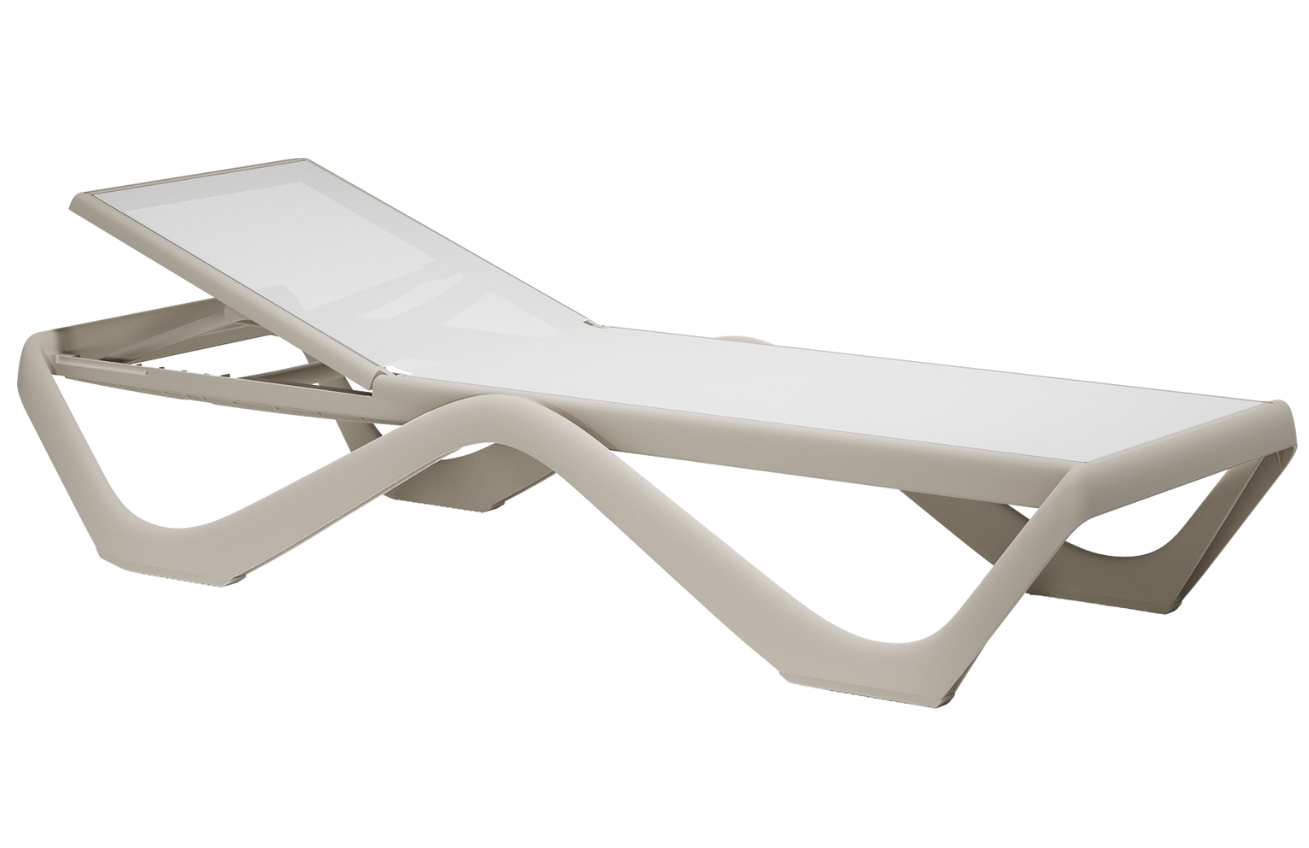VONDOM Plastové zahradní lehátko LOVE VONDOM