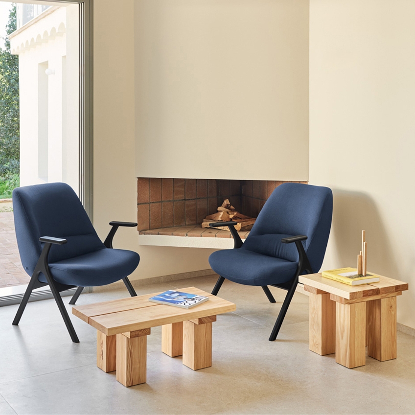 Teulat Dřevěný konferenční stolek Banda 80 x 45 cm Teulat