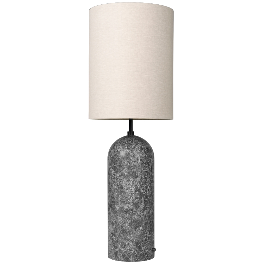 GUBI Mramorová stojací lampa Gravity 130 cm GUBI