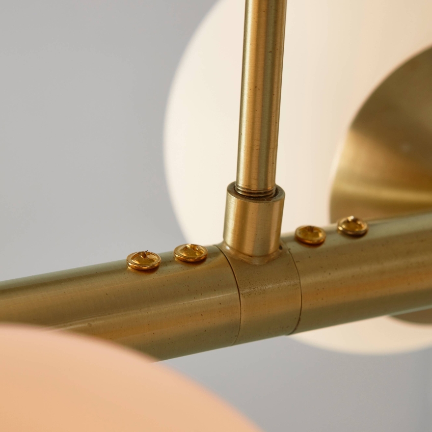 Jotex Skleněné závěsné světlo EKMAN 104 cm Jotex