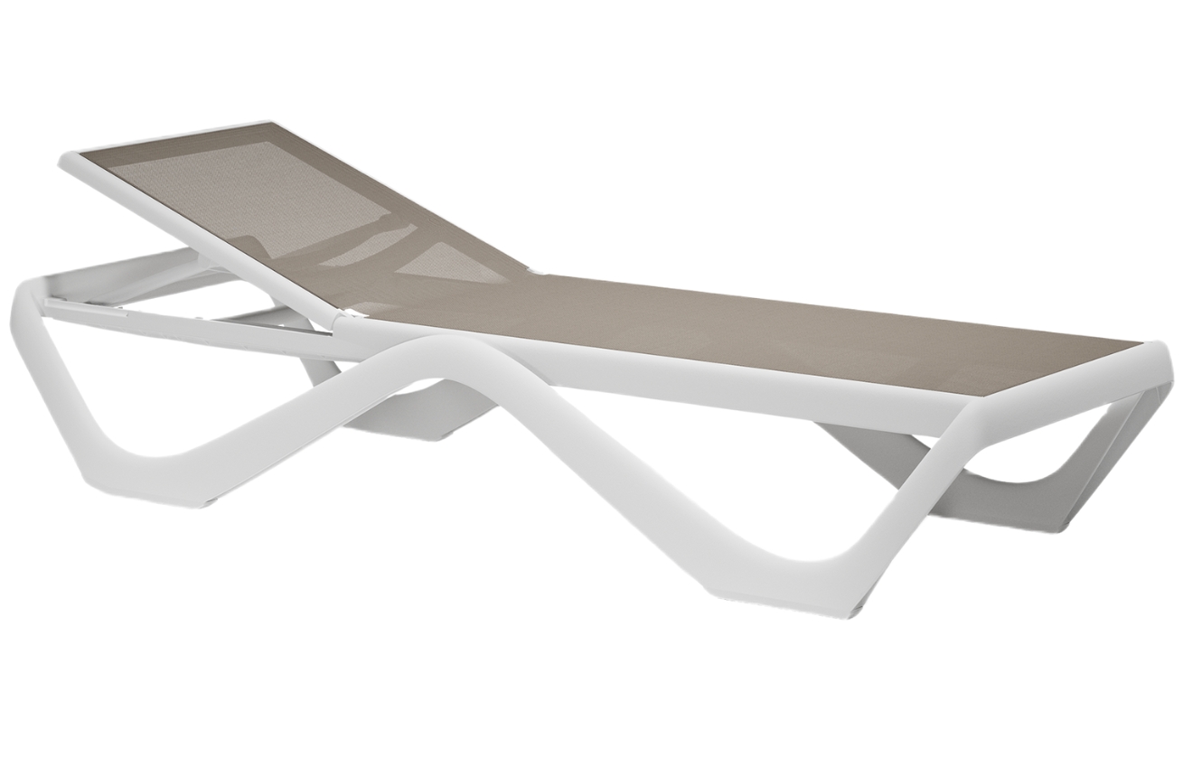 VONDOM Plastové zahradní lehátko LOVE VONDOM