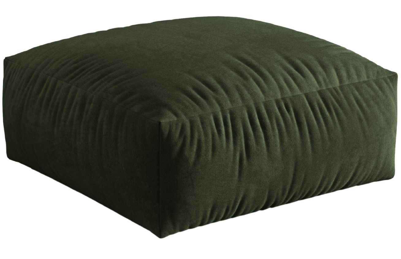 Micadoni Sametová podnožka Martina 106 x 106 cm Micadoni