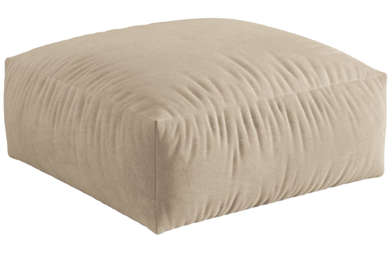 Micadoni Sametová podnožka Martina 106 x 106 cm Micadoni