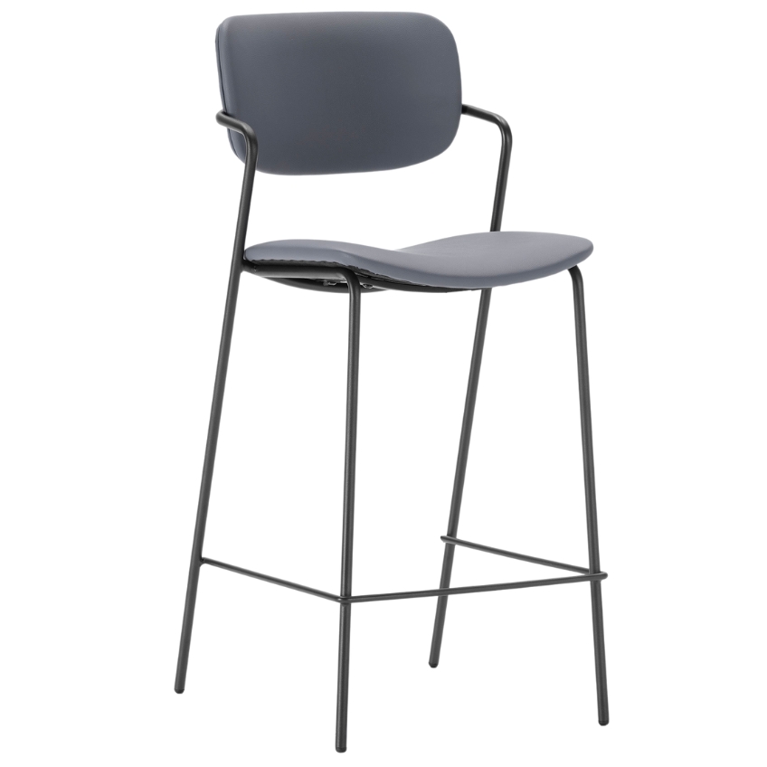Marckeric Koženková barová židle Maika 68 cm Marckeric