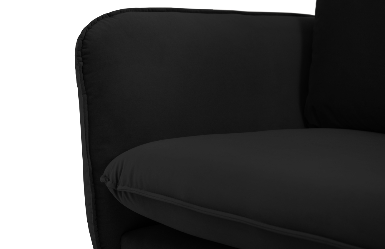 Cosmopolitan Design Sametová pohovka Vienna 160 cm Cosmopolitan Design