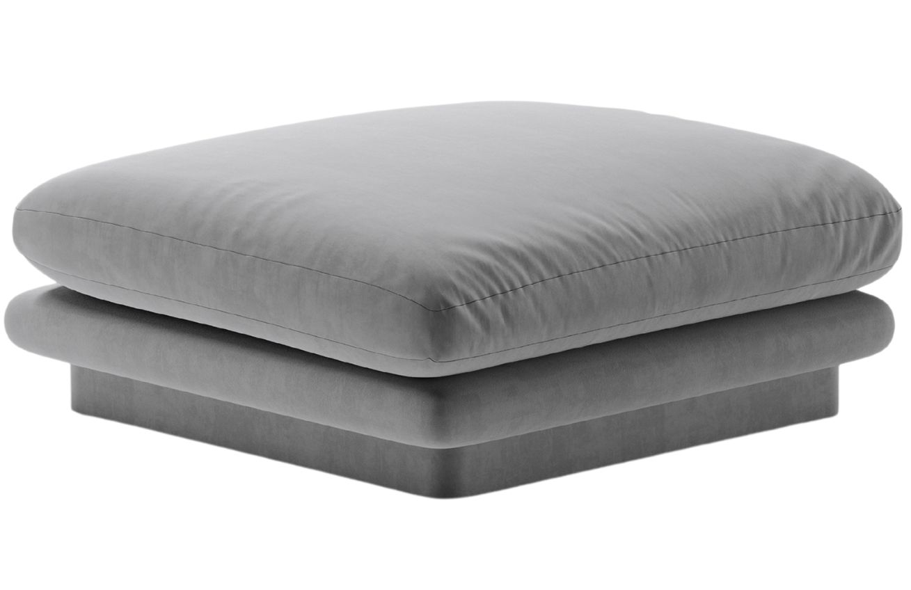 Micadoni Sametová podnožka Torino 80 x 80 cm Micadoni