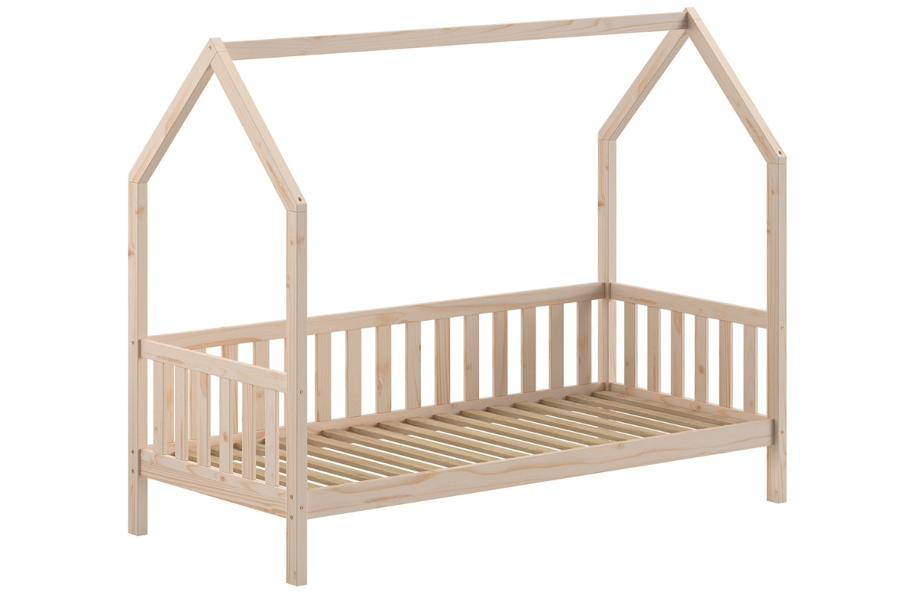 Vipack Dřevěná dětská postel Cabane 90 x 200 cm Vipack