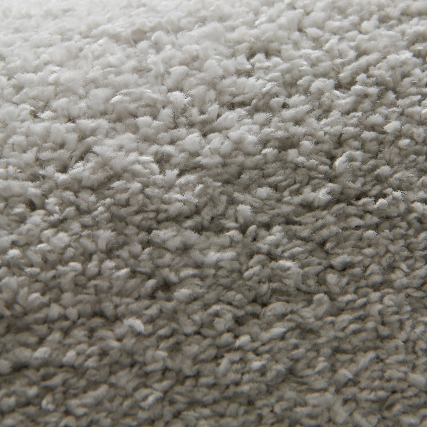 Jotex Šedý kulatý koberec SOFTIE 200 cm Jotex