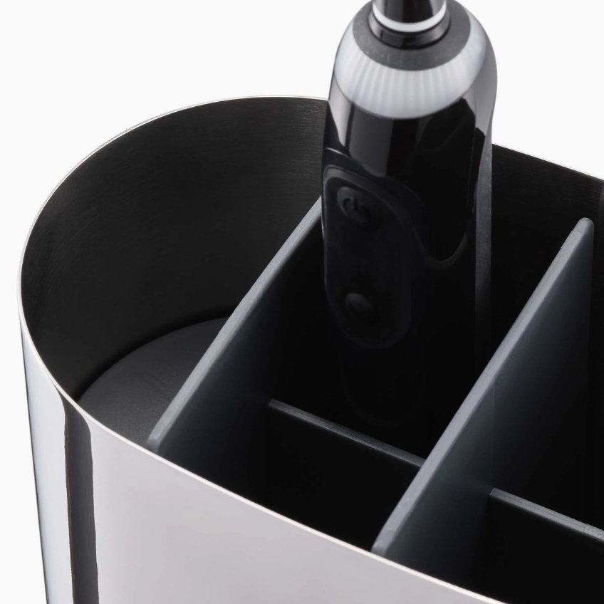 Joseph Joseph Nerezový stojánek na zubní kartáčky EasyStore Luxe Joseph Joseph