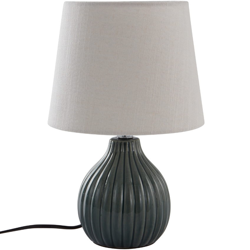 Jotex Zelená keramická stolní lampa MONA Jotex