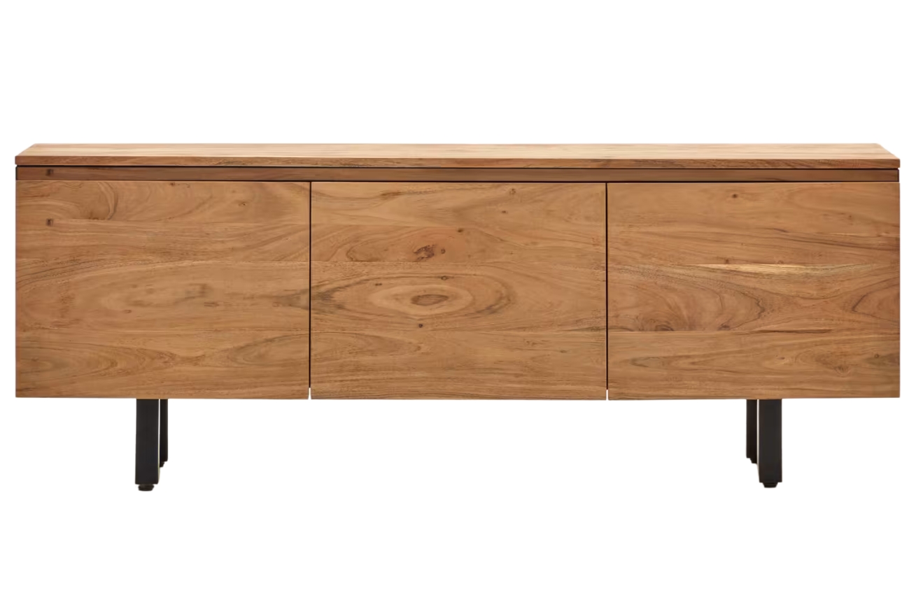 Kave Home Dřevěný TV stolek Uxue 150 x 40 cm Kave Home