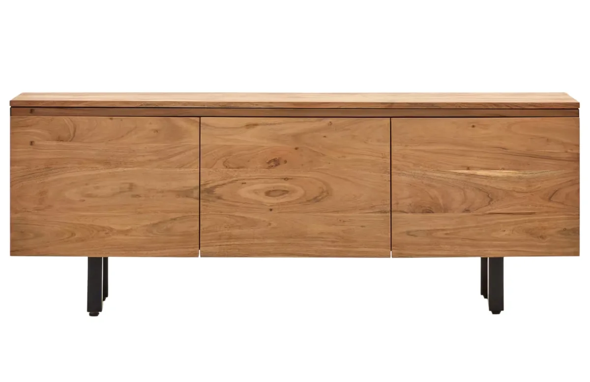 Kave Home Dřevěný TV stolek Uxue