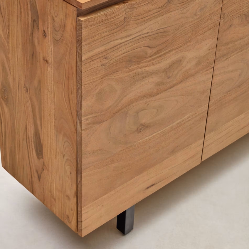 Kave Home Dřevěná komoda Uxue 150 x 40 cm Kave Home