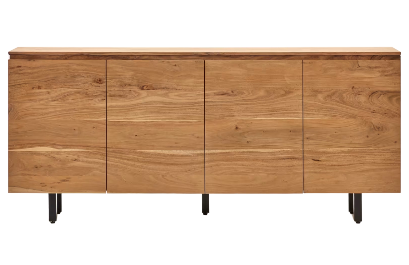 Kave Home Dřevěná komoda Uxue 200 x 40 cm Kave Home