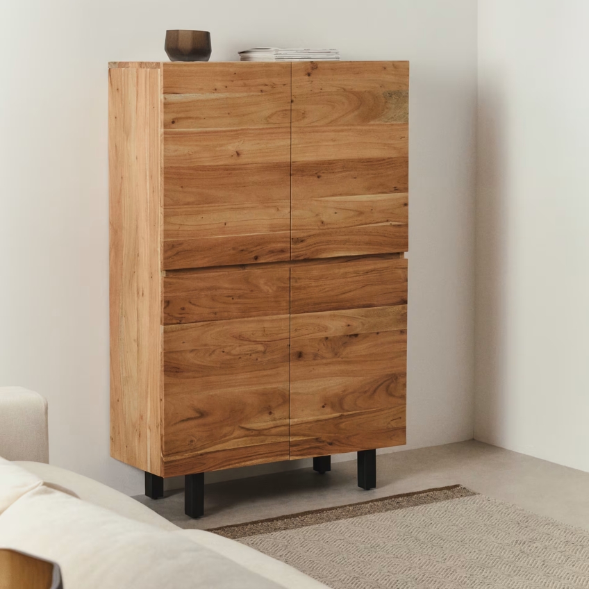 Kave Home Dřevěná komoda Uxue 100 x 40 cm Kave Home